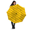 Cookie Yellow Print Pattern Umbrella-grizzshop