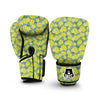 Corambola And Leaf Print Pattern Boxing Gloves-grizzshop