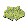 Corambola And Leaf Print Pattern Muay Thai Boxing Shorts-grizzshop