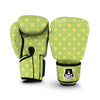 Corambola Green And Yellow Print Pattern Boxing Gloves-grizzshop