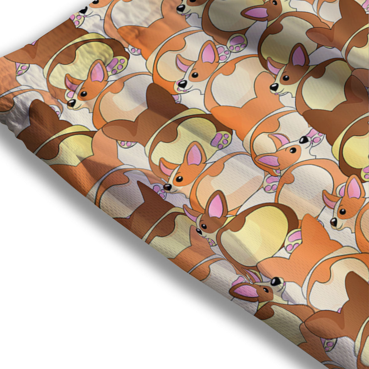 Donut Girly Unicorn Print Pattern Mesh Shorts