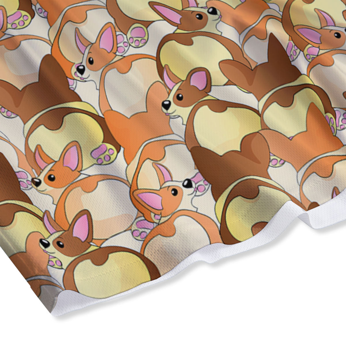 Donut Girly Unicorn Print Pattern Mesh Shorts