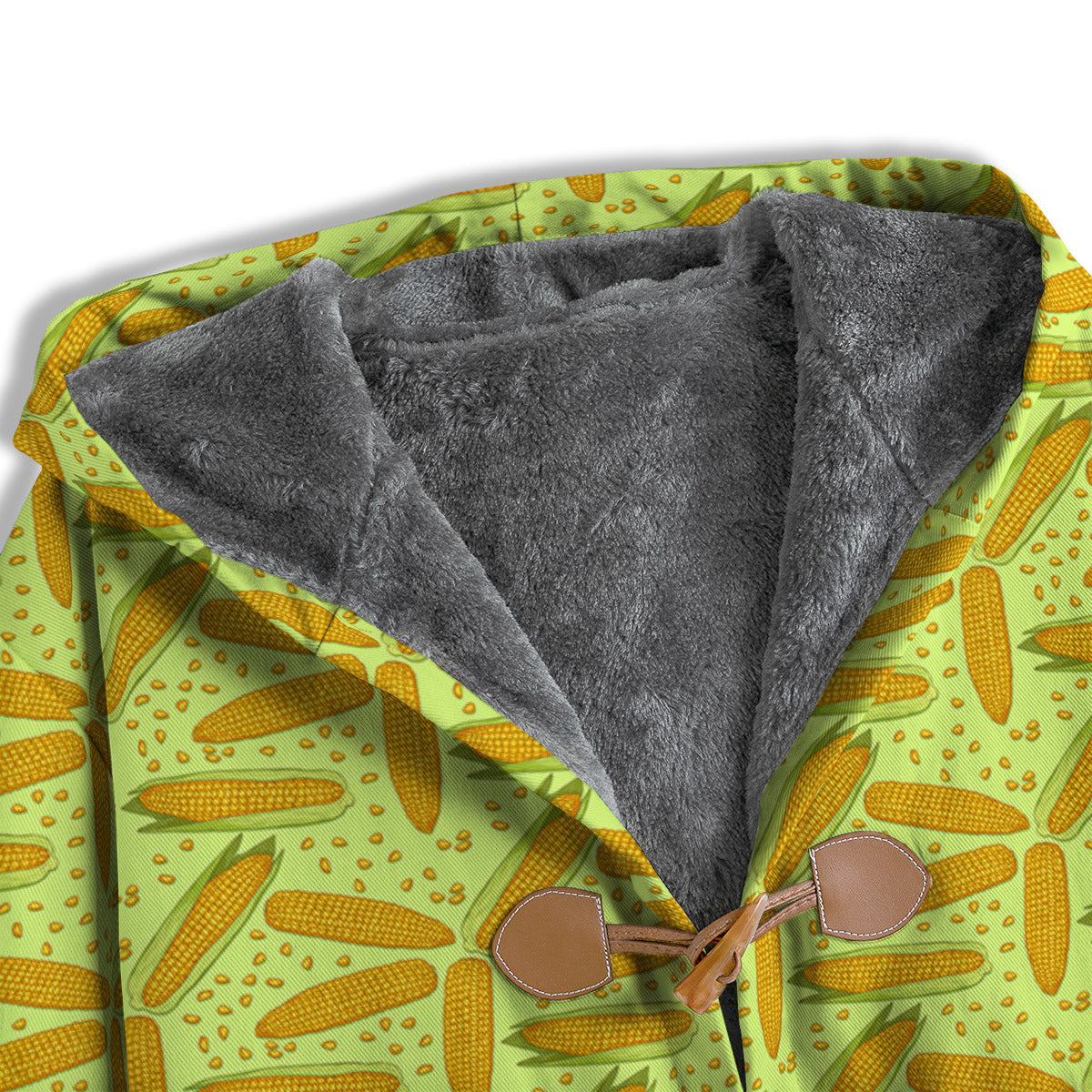 Corn On Cob Print Pattern Men's Windbreaker Jacket-grizzshop