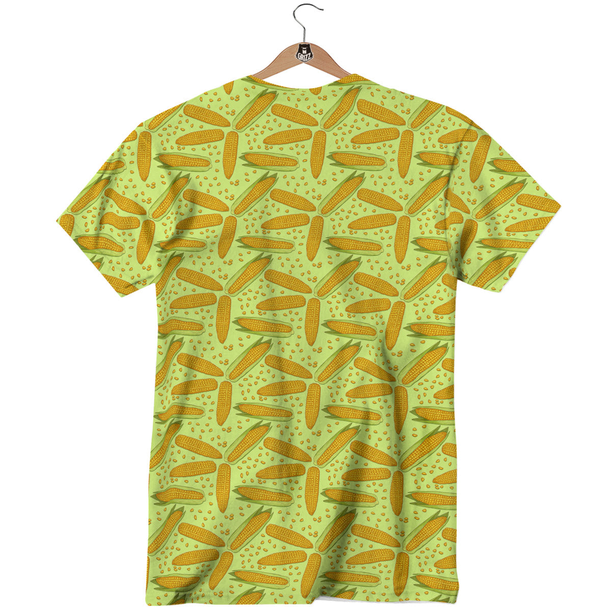 Corn On Cob Print Pattern T-Shirt-grizzshop