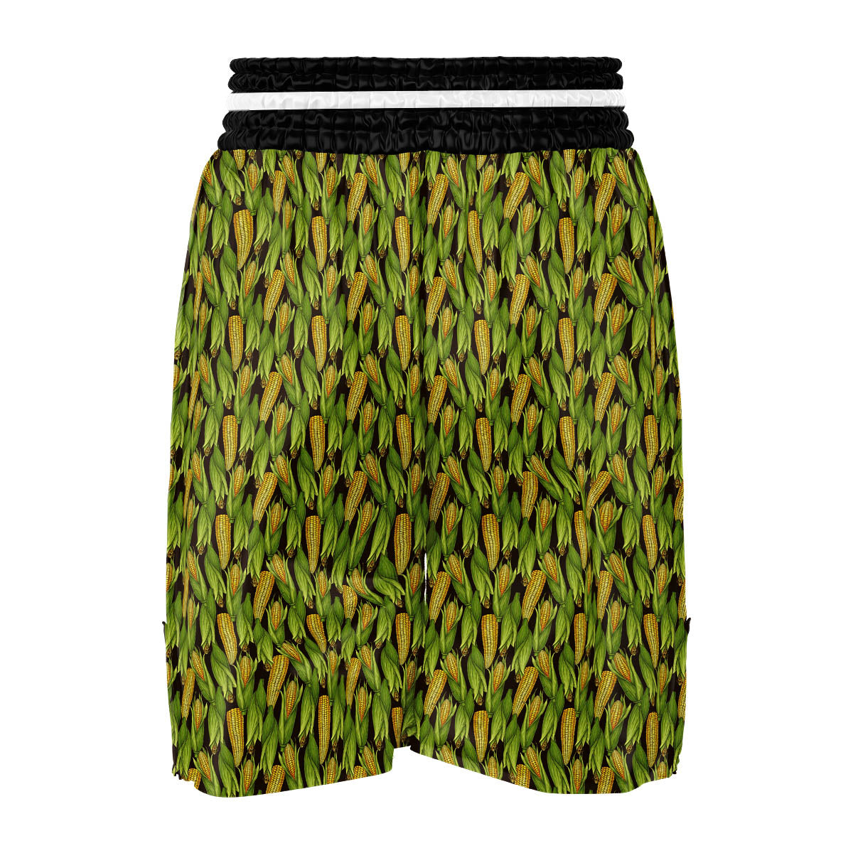 Corn Pattern Print Boxing Shorts-grizzshop
