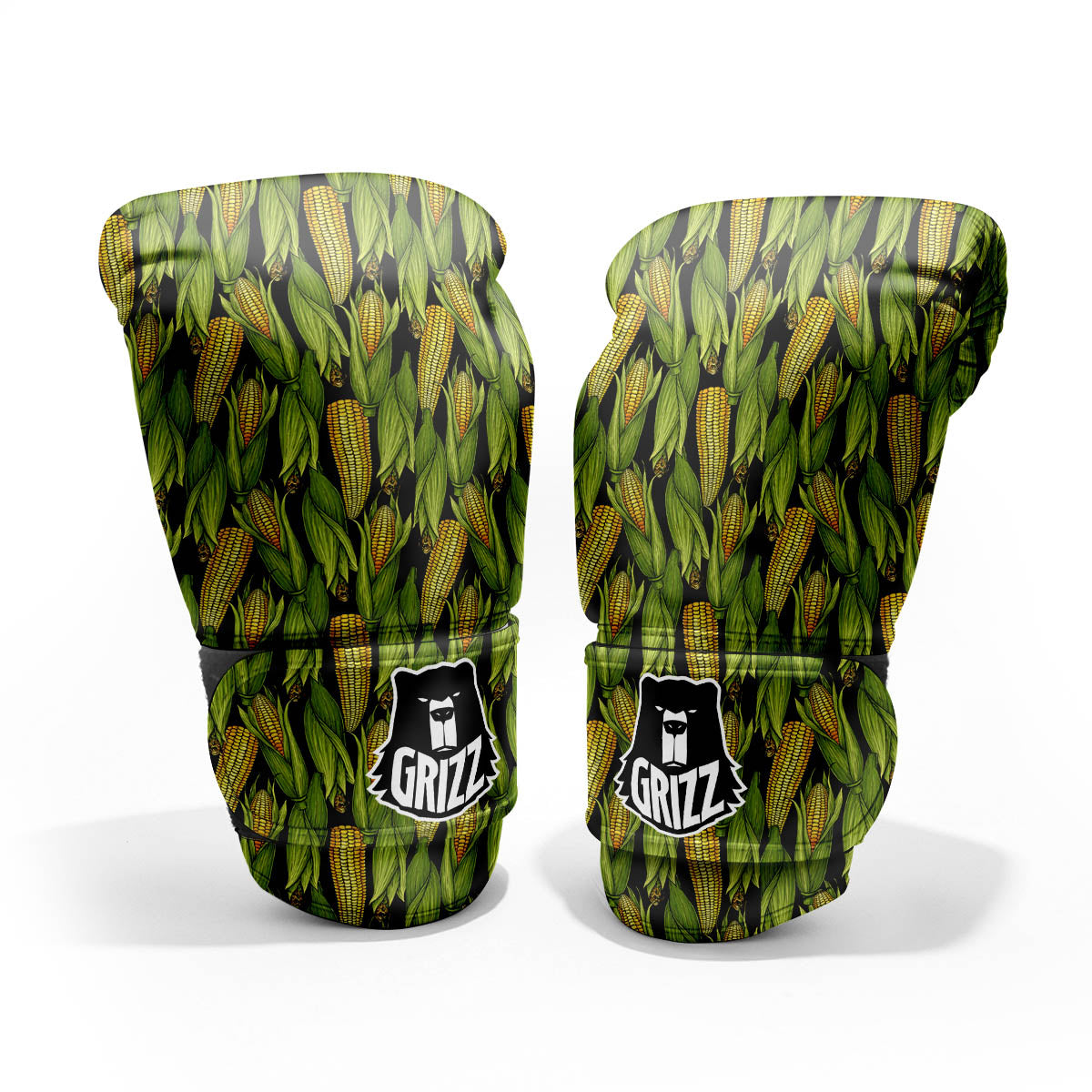 Corn Pattern Print Sparring Gloves-grizzshop