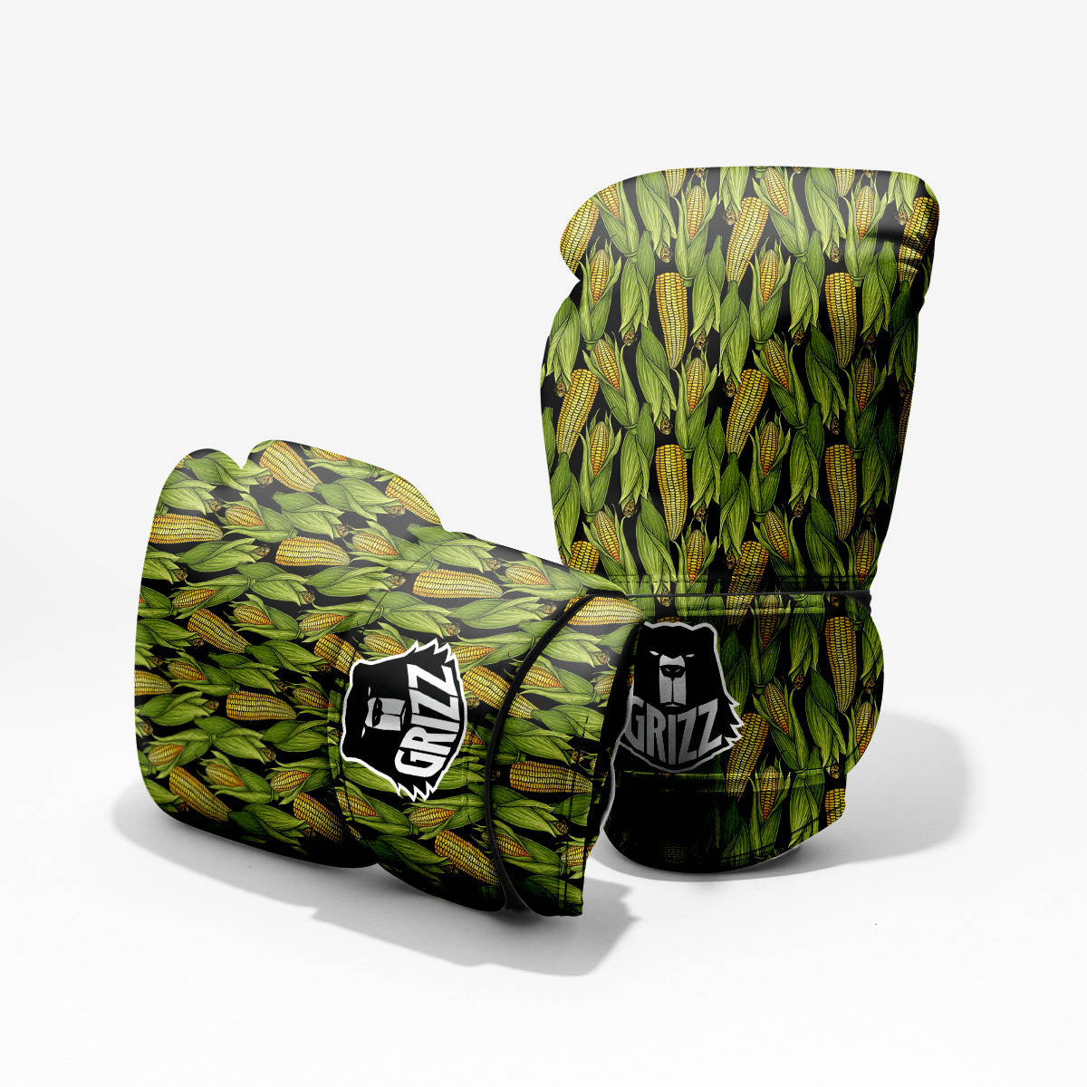 Corn Pattern Print Sparring Gloves-grizzshop