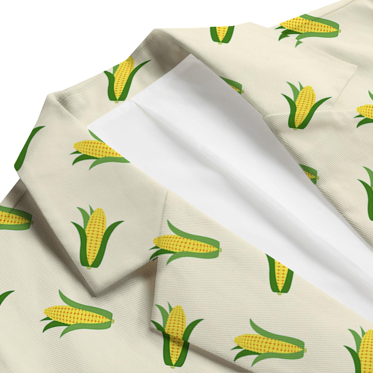 Corn Print Pattern Men's Blazer-grizzshop
