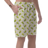 Corn Print Pattern Men's Shorts-grizzshop