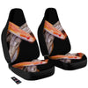 Corn Snake Amel Motley Print Car Seat Covers-grizzshop