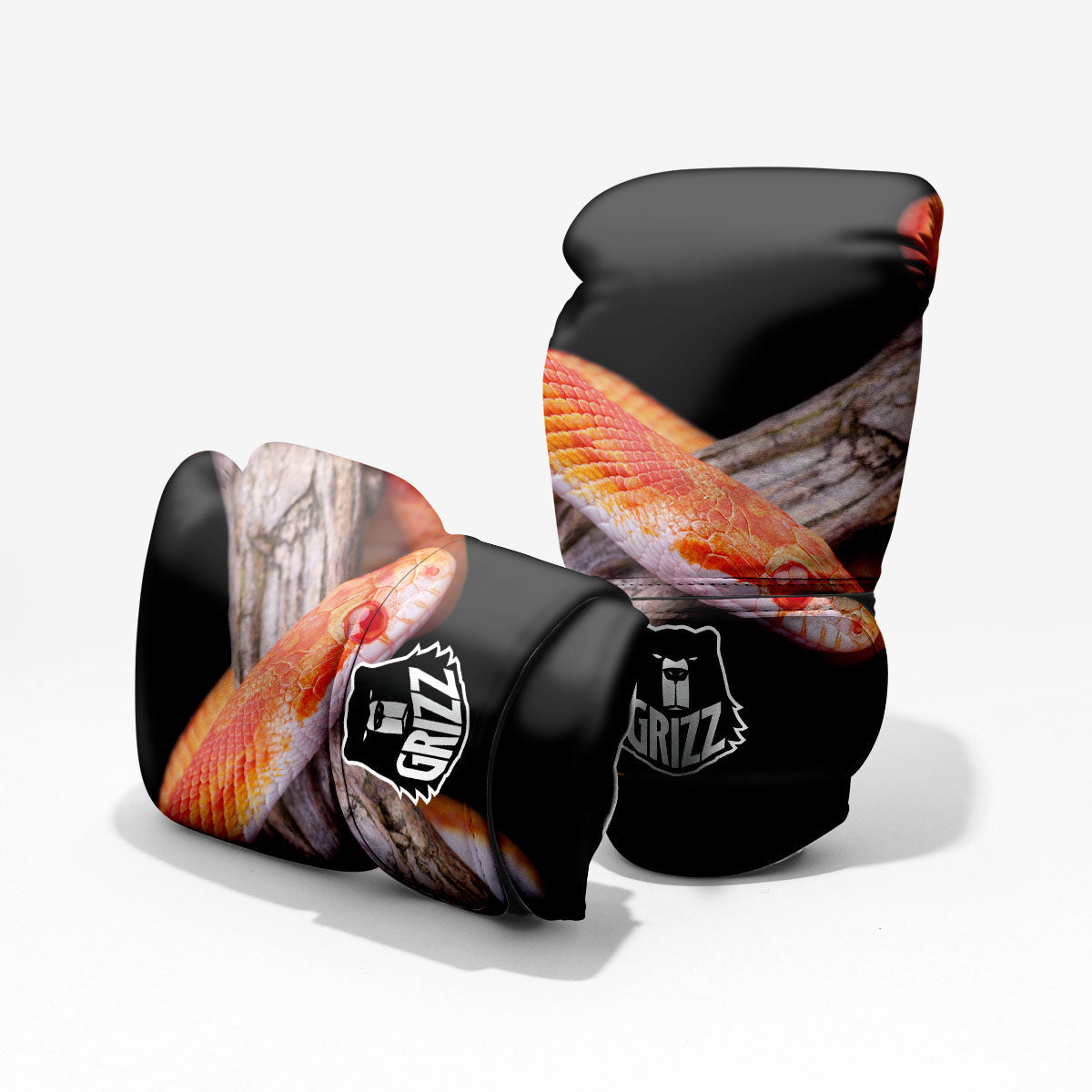 Corn Snake Amel Motley Print Pro Boxing Glove