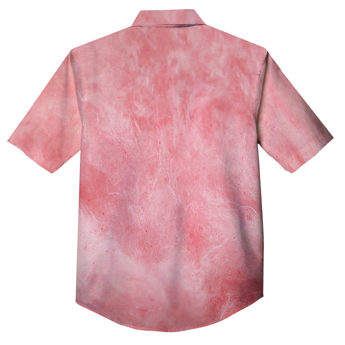 Cotton Candy Pink Print Button Up Shirt-grizzshop