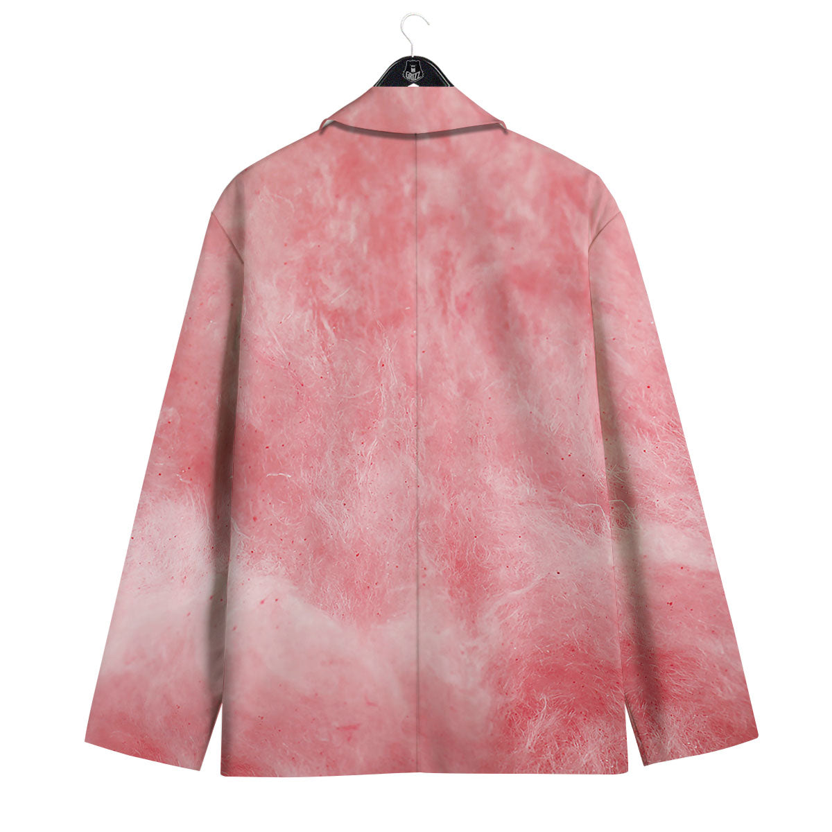 Cotton Candy Pink Print Men's Sport Coat-grizzshop