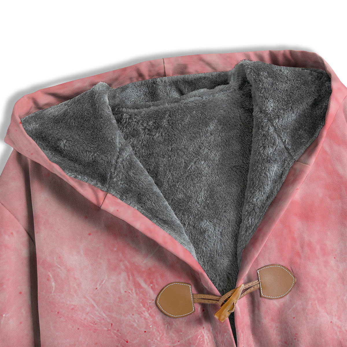 Cotton Candy Pink Print Men's Windbreaker Jacket-grizzshop