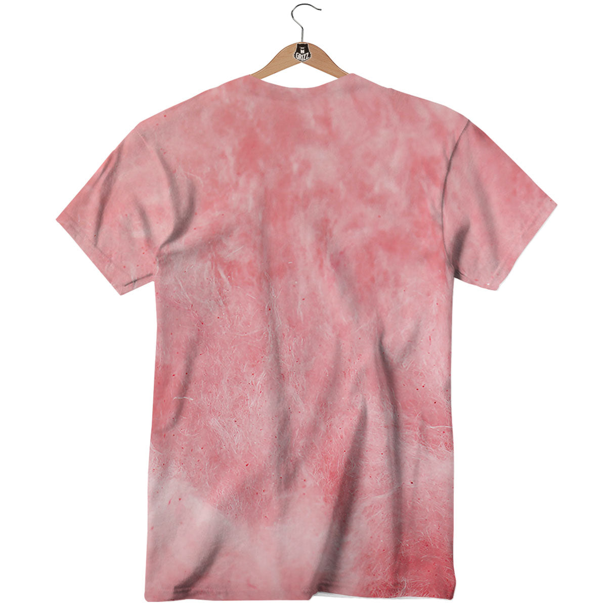 Cotton Candy Pink Print T-Shirt-grizzshop