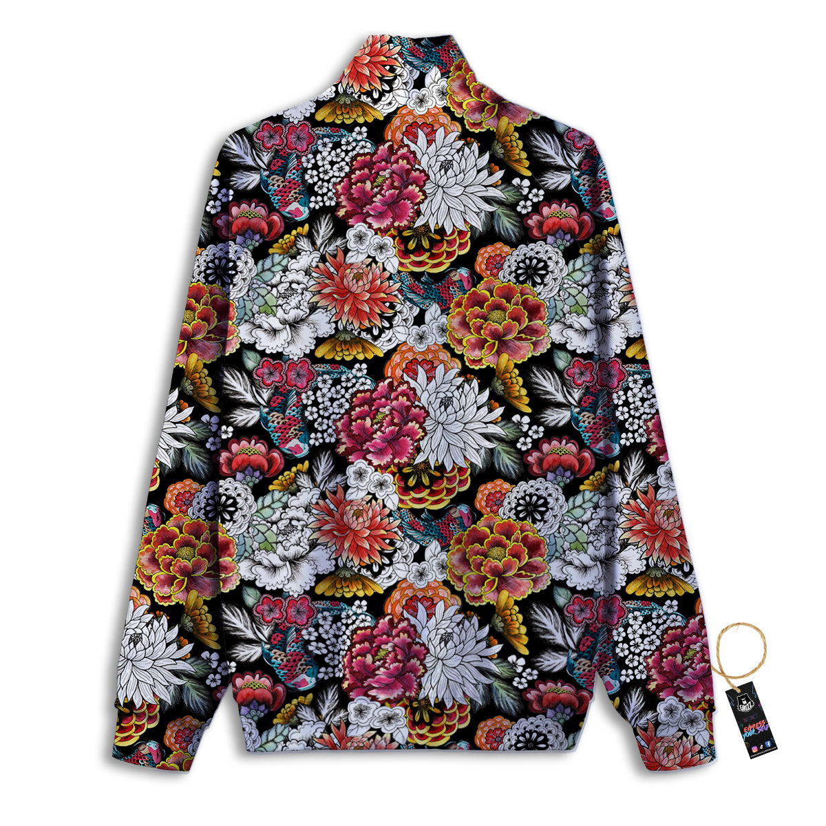 Cotton Candy Pink Print Track Jacket-grizzshop