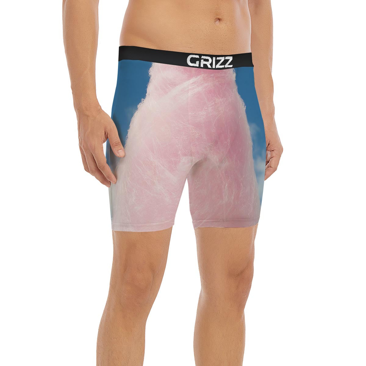 Cotton Candy Sweet Print Boxer Briefs-grizzshop