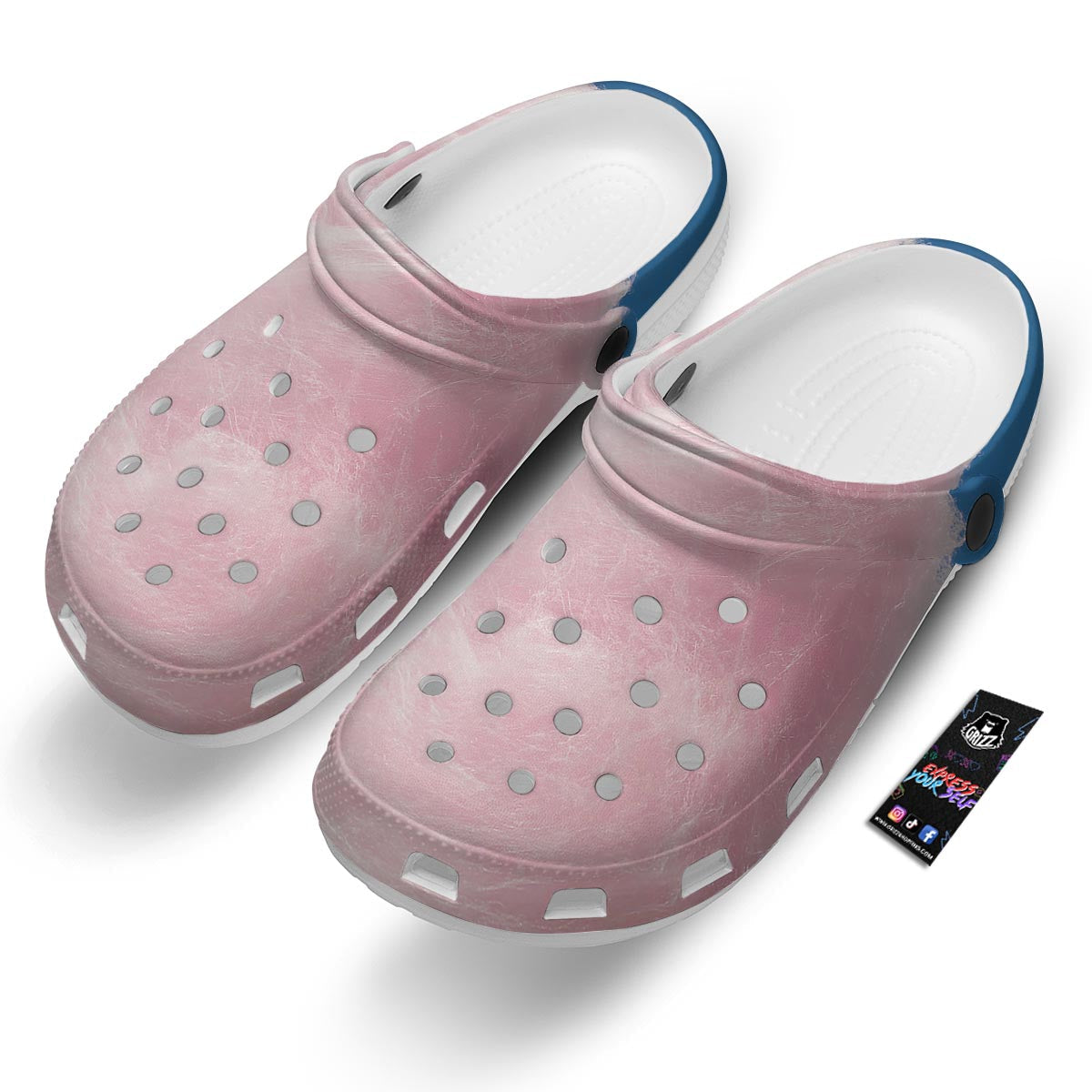 Cotton Candy Sweet Print Clog-grizzshop