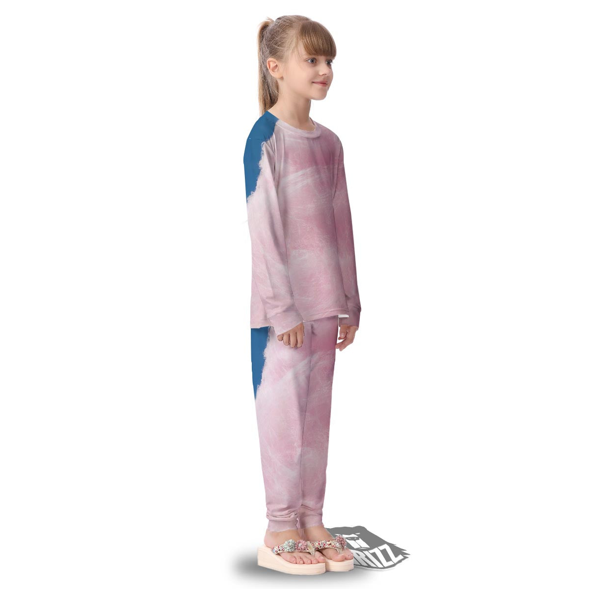 Cotton Candy Sweet Print Kid's Pajamas-grizzshop