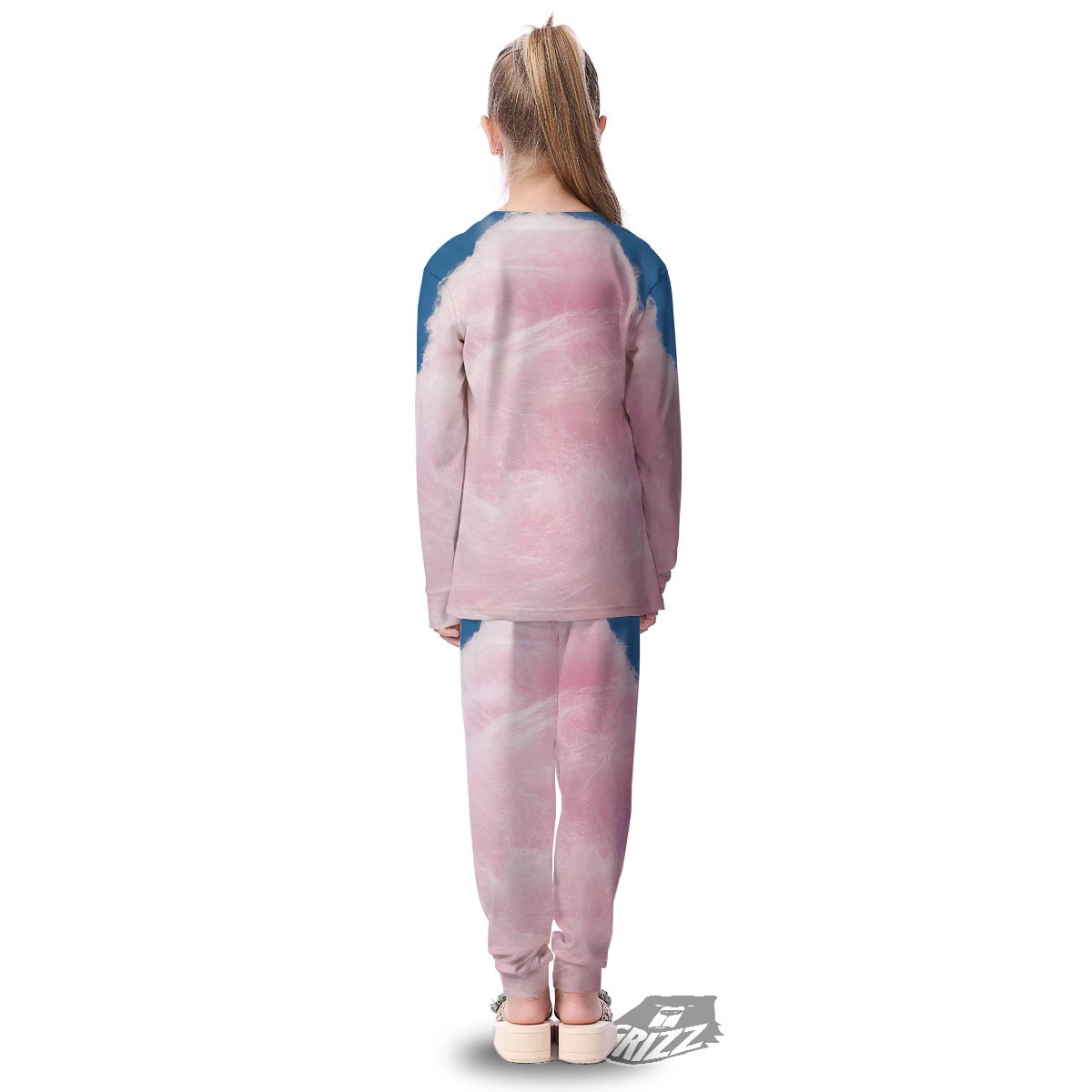 Cotton Candy Sweet Print Kid's Pajamas-grizzshop
