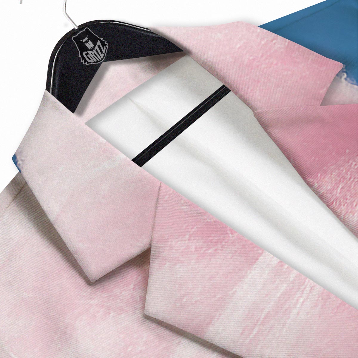 Cotton Candy Sweet Print Men's Sport Coat-grizzshop