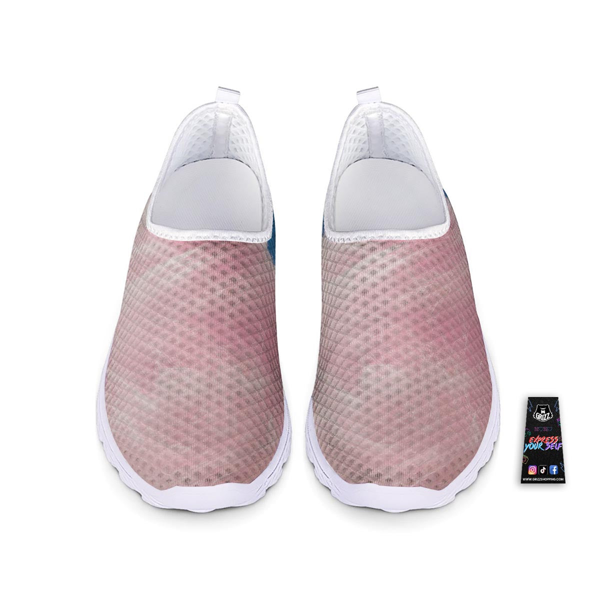 Cotton Candy Sweet Print Nurse Shoes-grizzshop