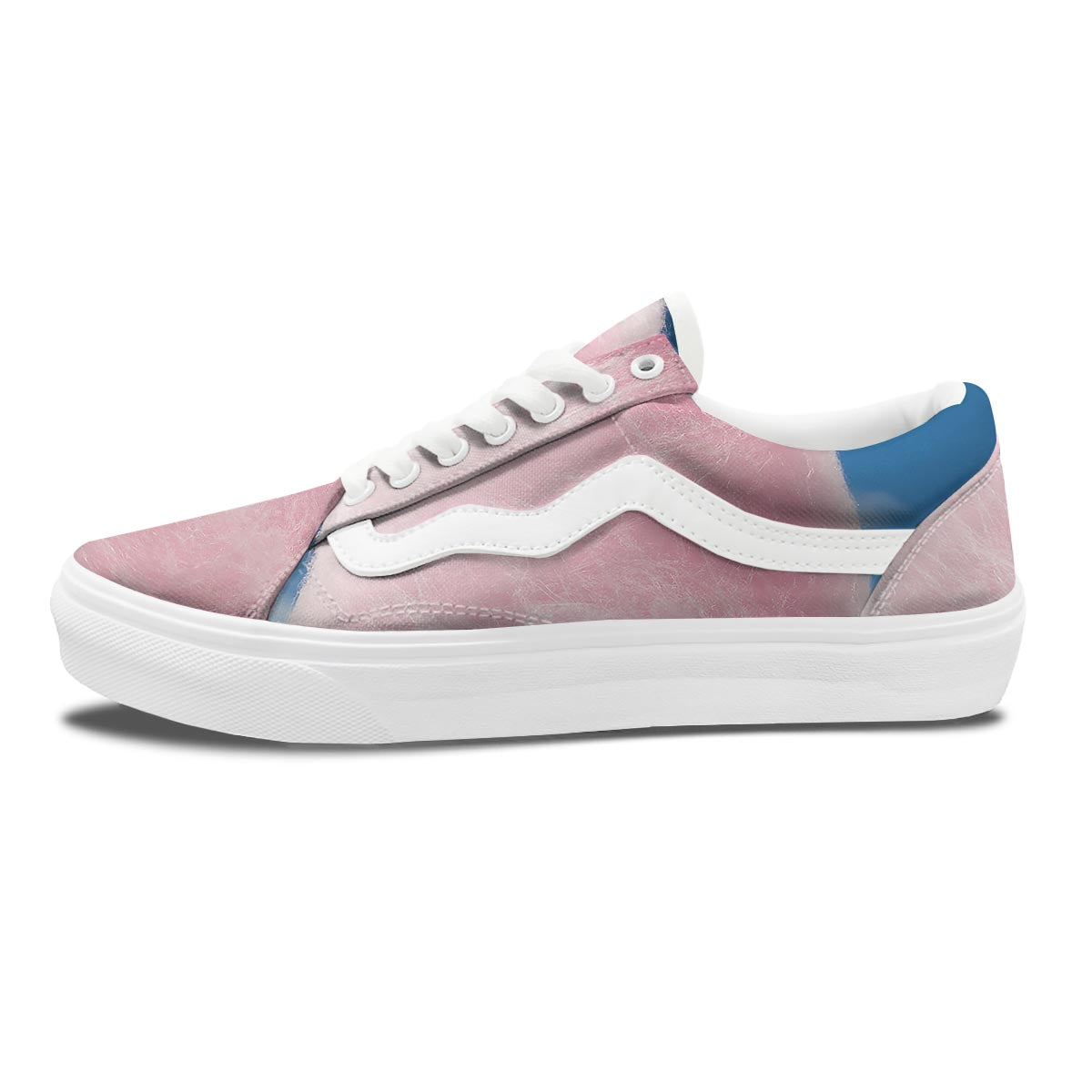 Cotton Candy Sweet Print Skate Shoes-grizzshop