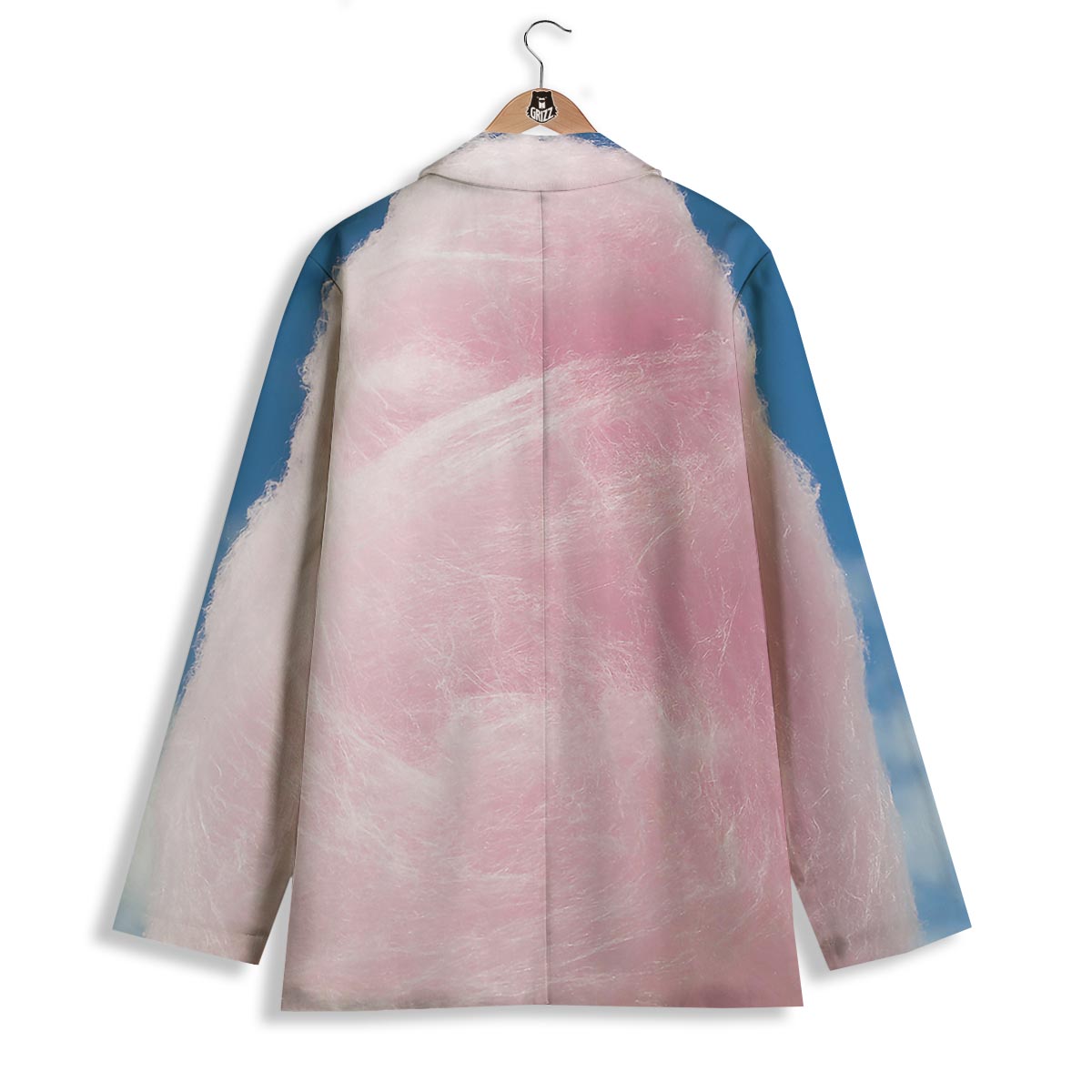 Cotton Candy Sweet Print Women's Blazer-grizzshop