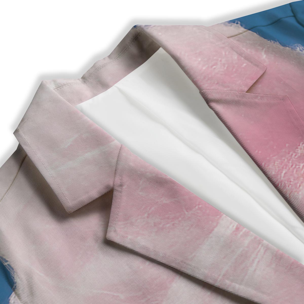 Cotton Candy Sweet Print Women's Blazer-grizzshop