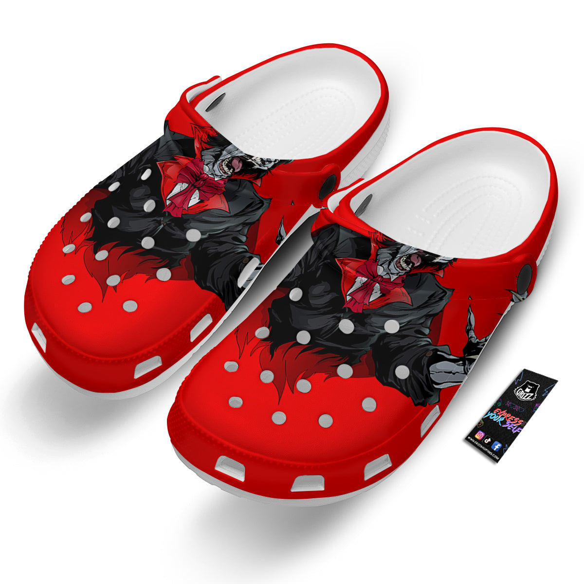 Count Dracula Print Clog-grizzshop