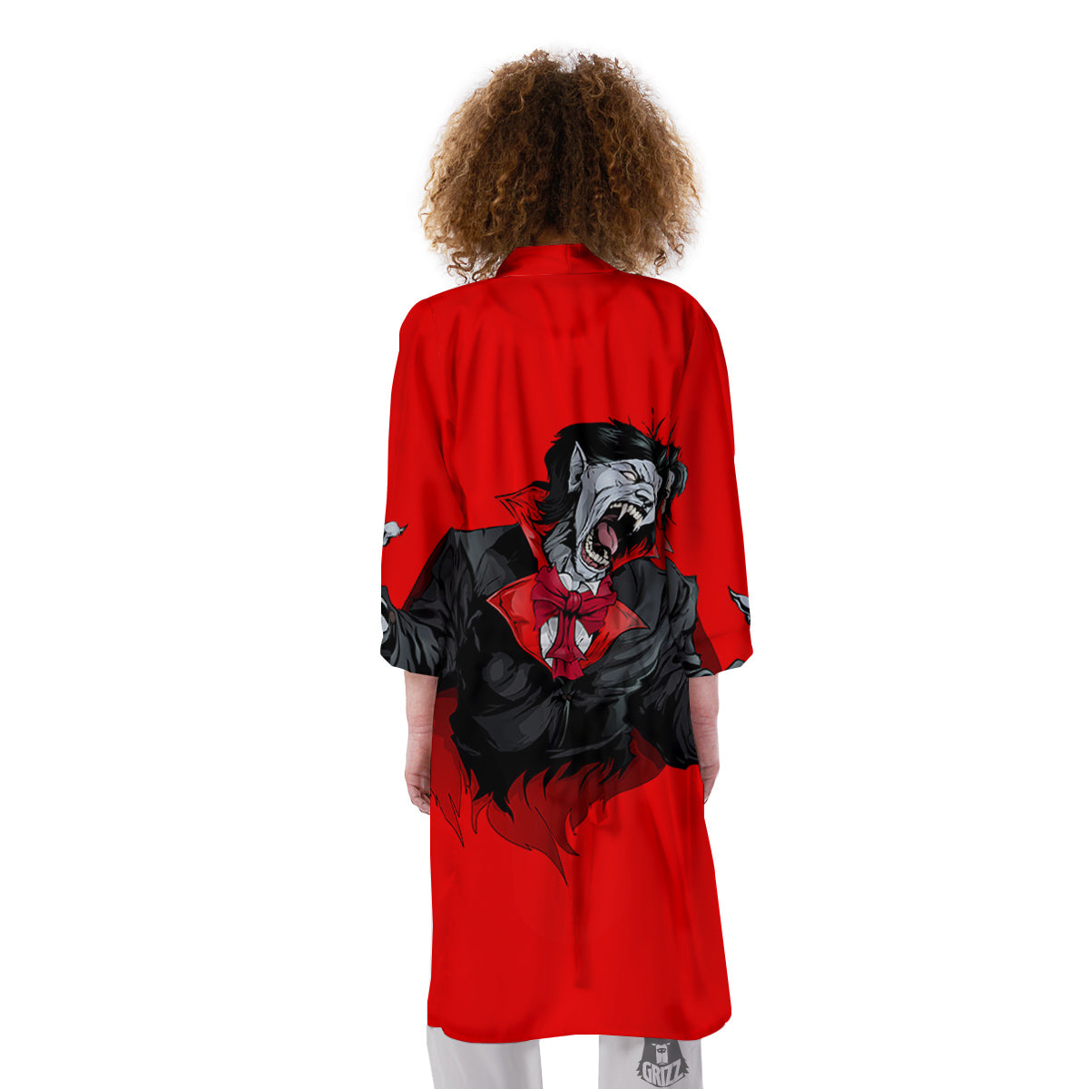 Count Dracula Print Kimono-grizzshop