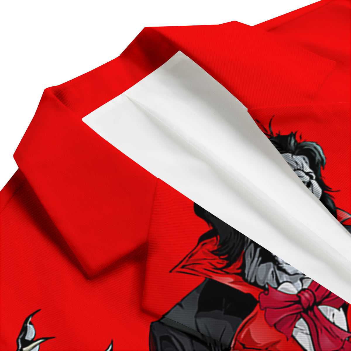 Count Dracula Print Men's Blazer-grizzshop
