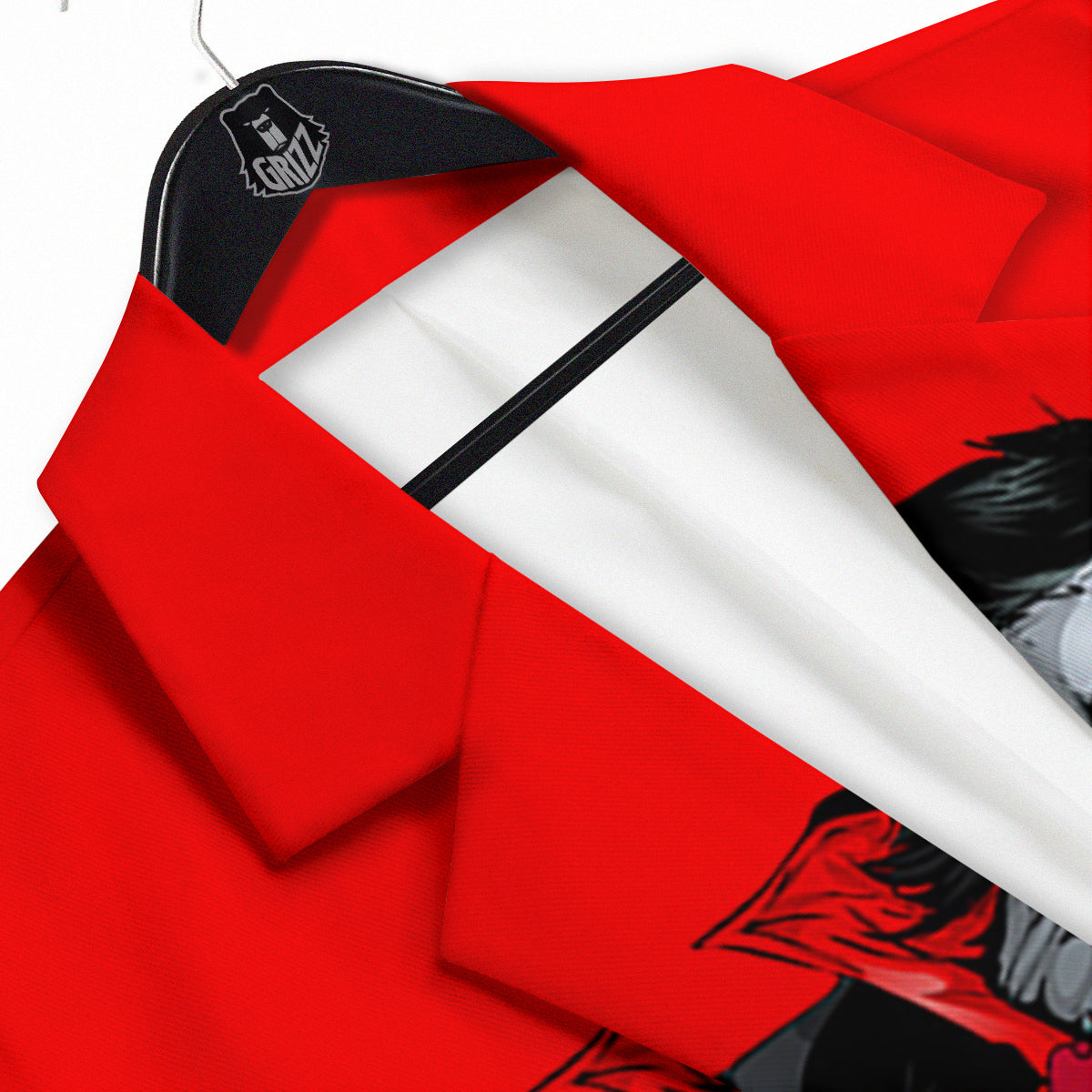 Count Dracula Print Men's Sport Coat-grizzshop