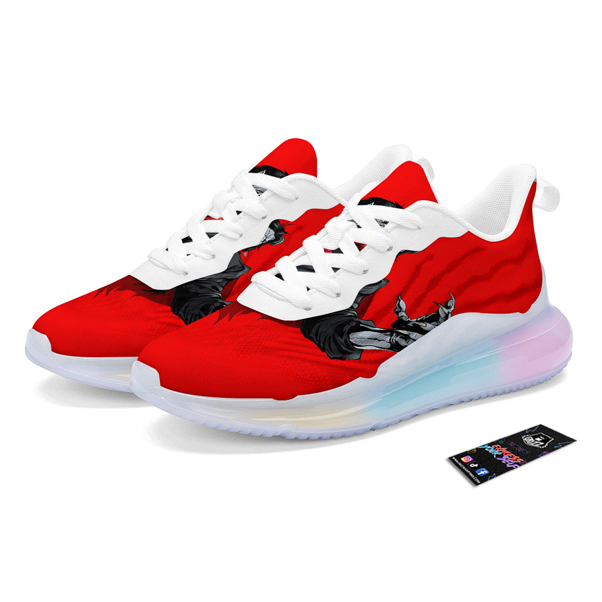 Count Dracula Print Running Sneakers-grizzshop