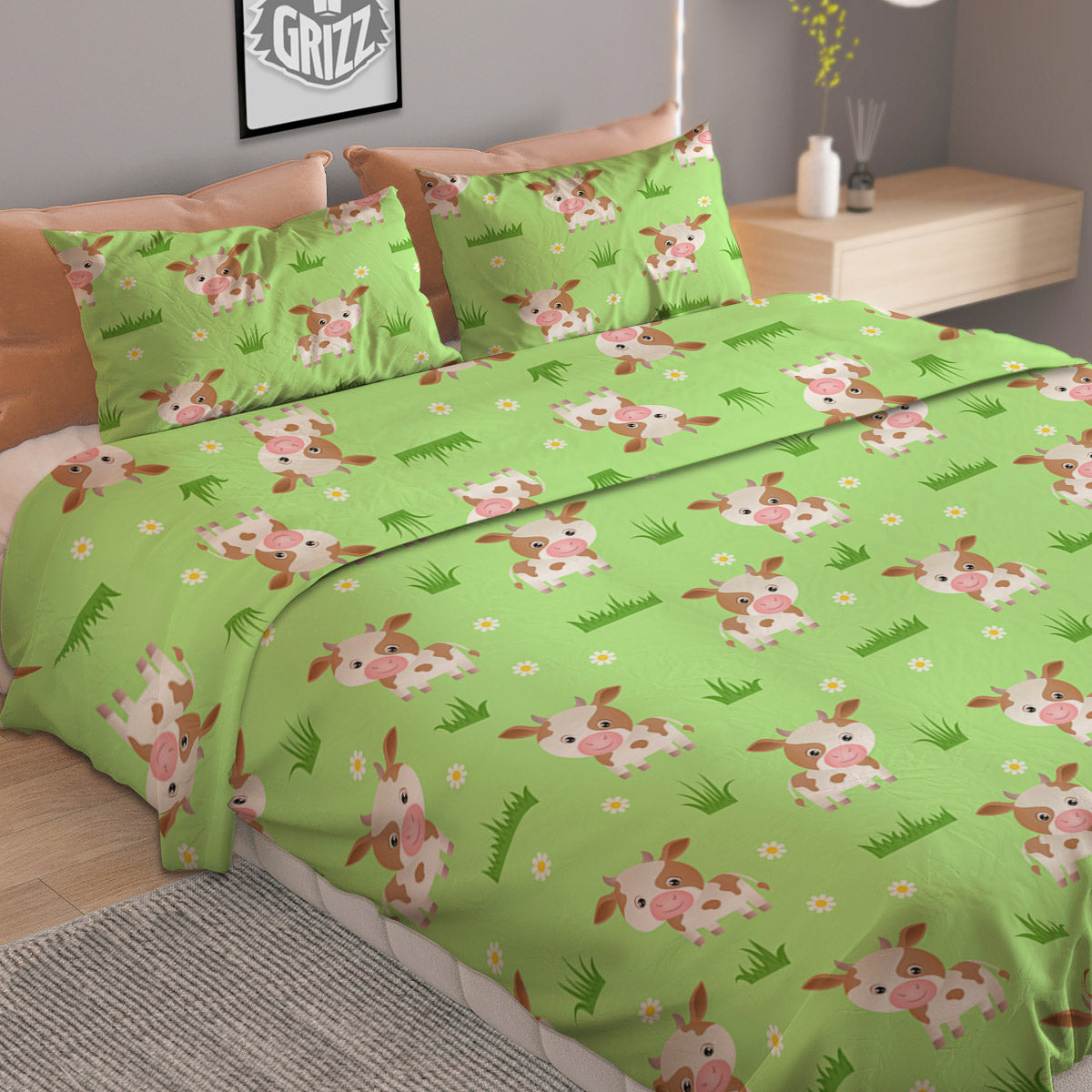 Dragon Eastern Print Pattern Duvet Cover Bedding Set