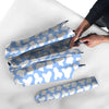 Cow Blue And White Print Pattern Umbrella-grizzshop