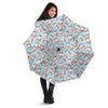 Cow Cartoon Watercolor Print Pattern Umbrella-grizzshop