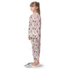 Cow Christmas Print Pattern Kid's Pajamas-grizzshop