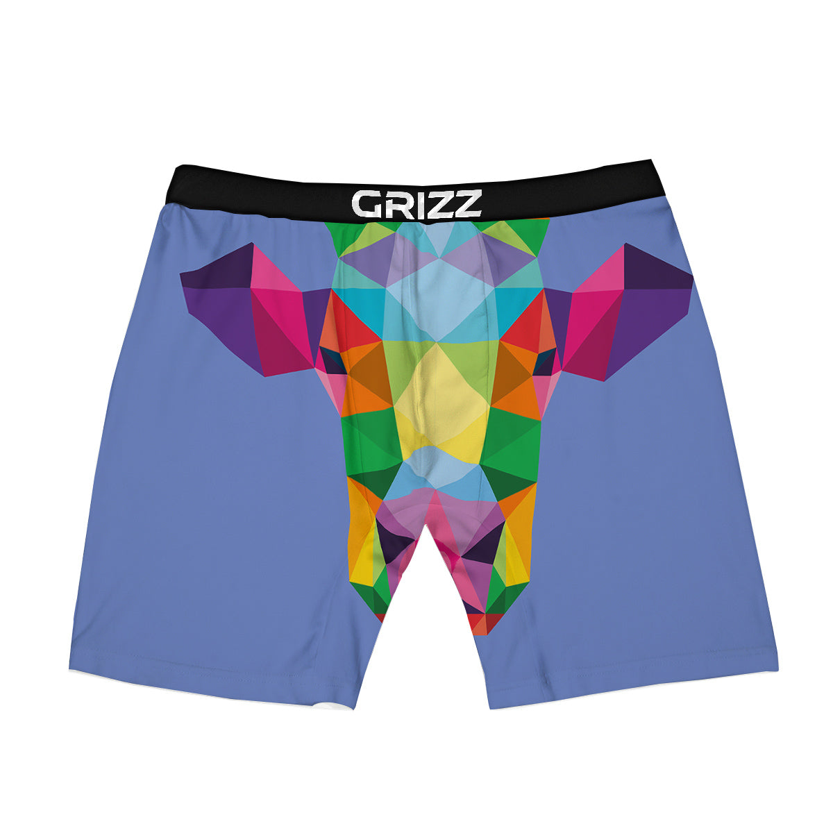 Cow Colorful Print Boxer Briefs-grizzshop