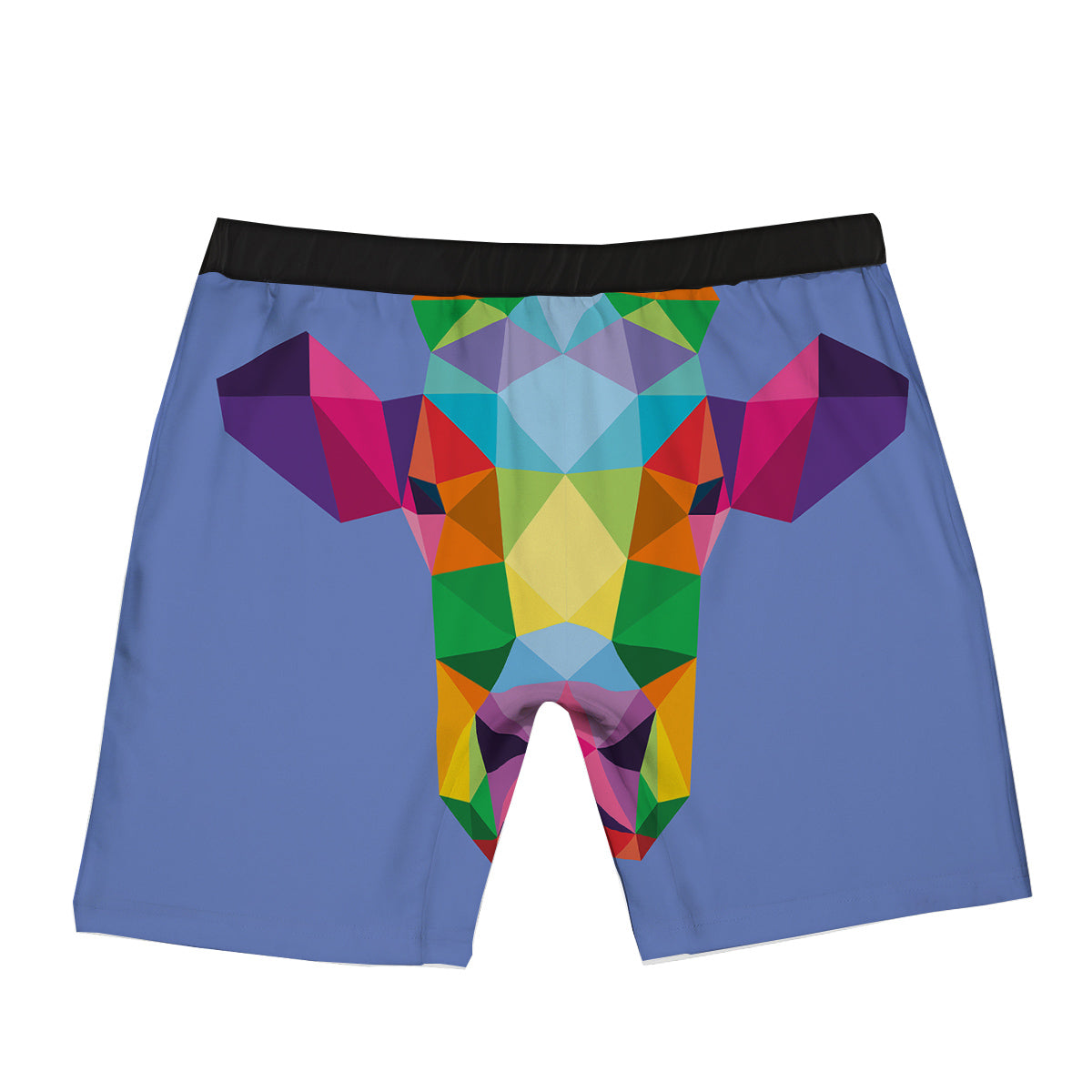 Cow Colorful Print Boxer Briefs-grizzshop