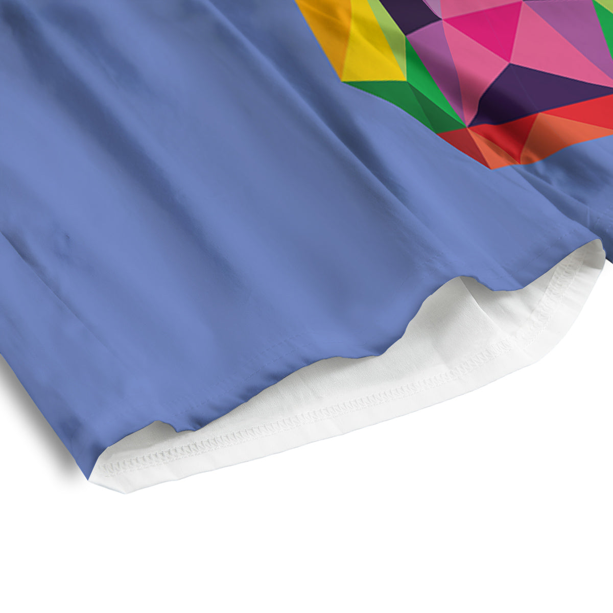 Cow Colorful Print Men's Athletic Shorts