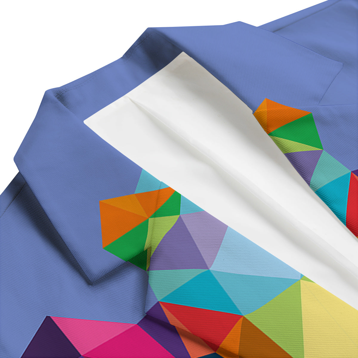 Cow Colorful Print Men's Blazer-grizzshop