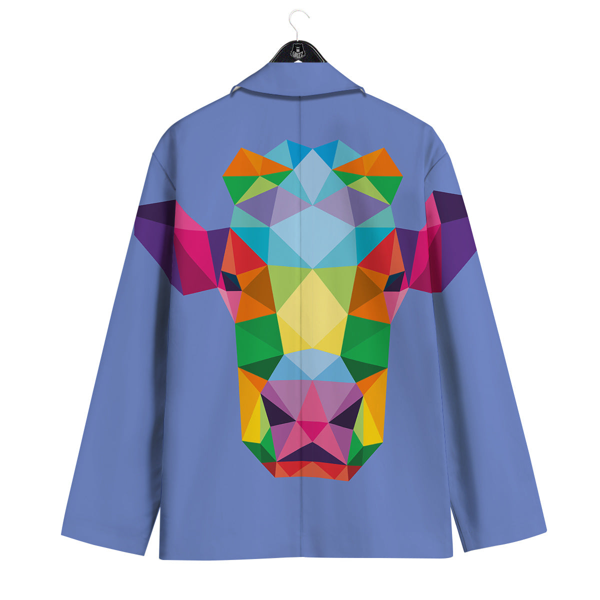 Cow Colorful Print Men's Sport Coat-grizzshop
