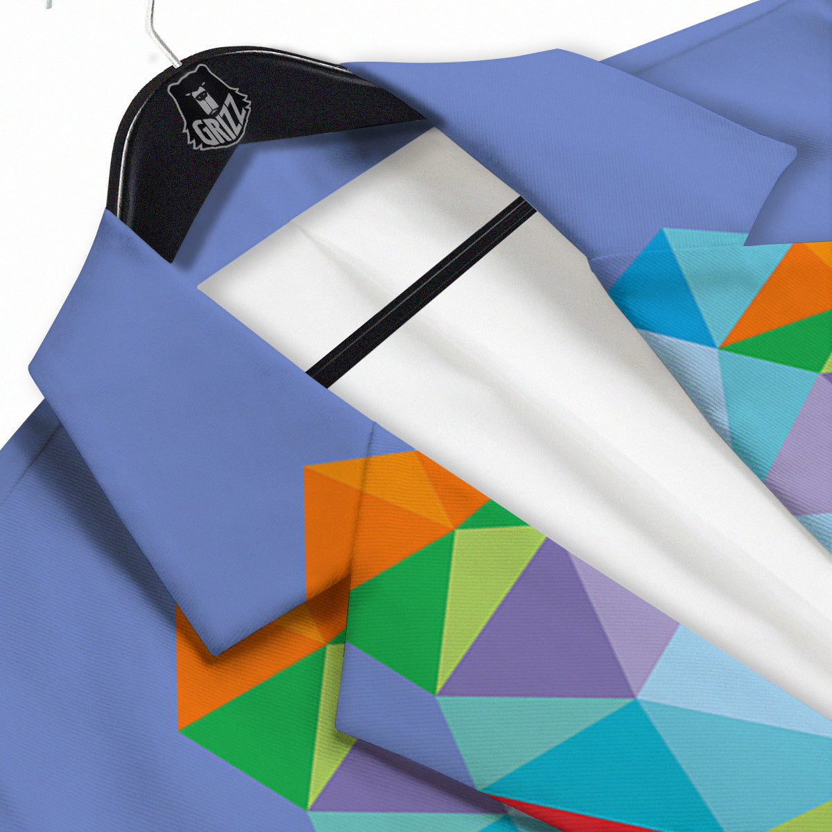 Cow Colorful Print Men's Sport Coat-grizzshop