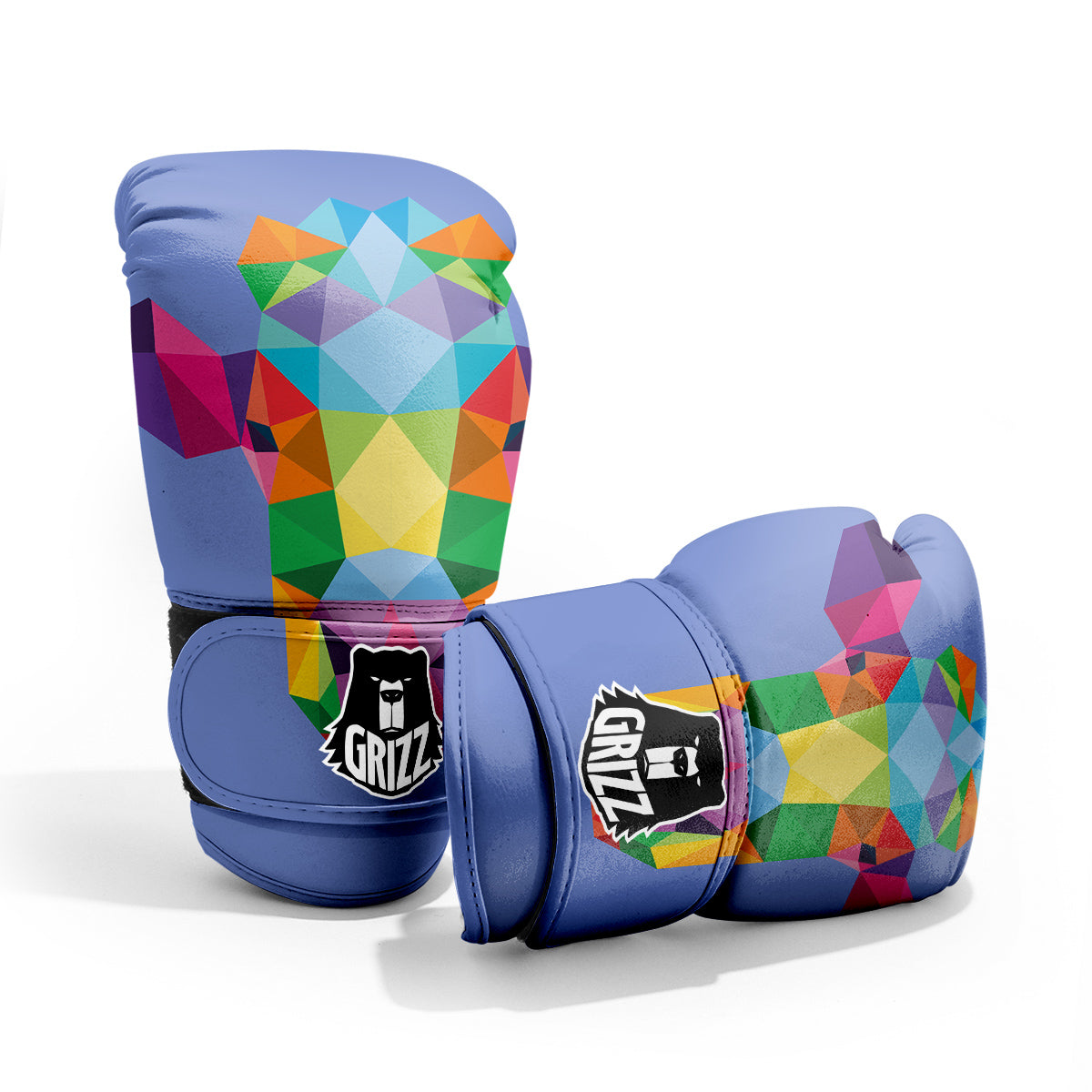Cow Colorful Print Pro Boxing Glove
