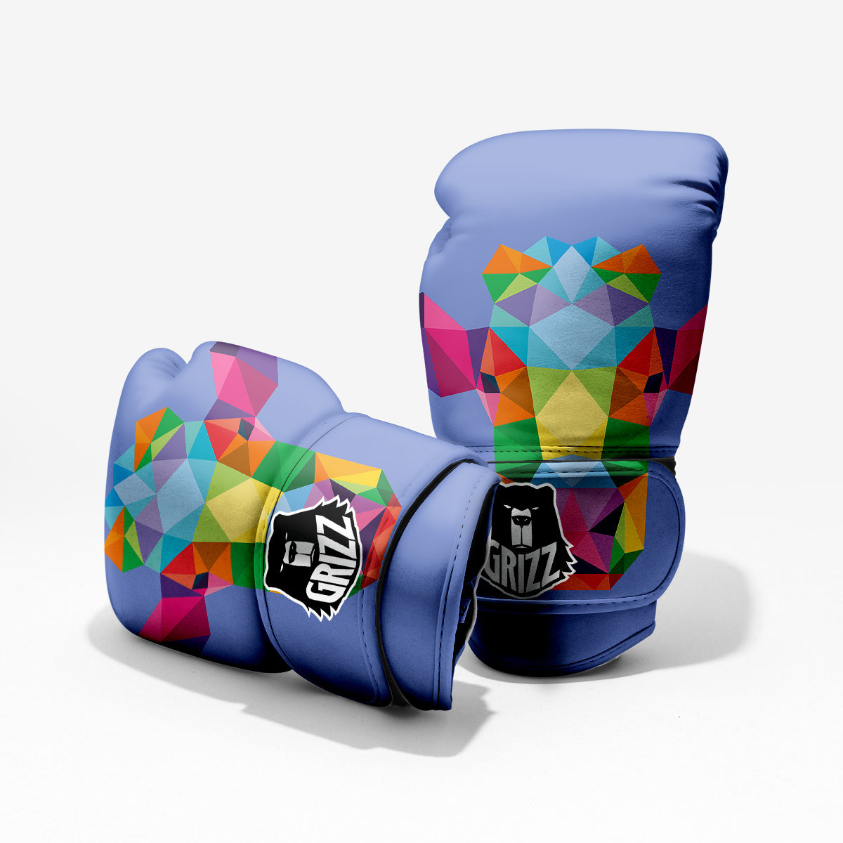Cow Colorful Print Pro Boxing Glove