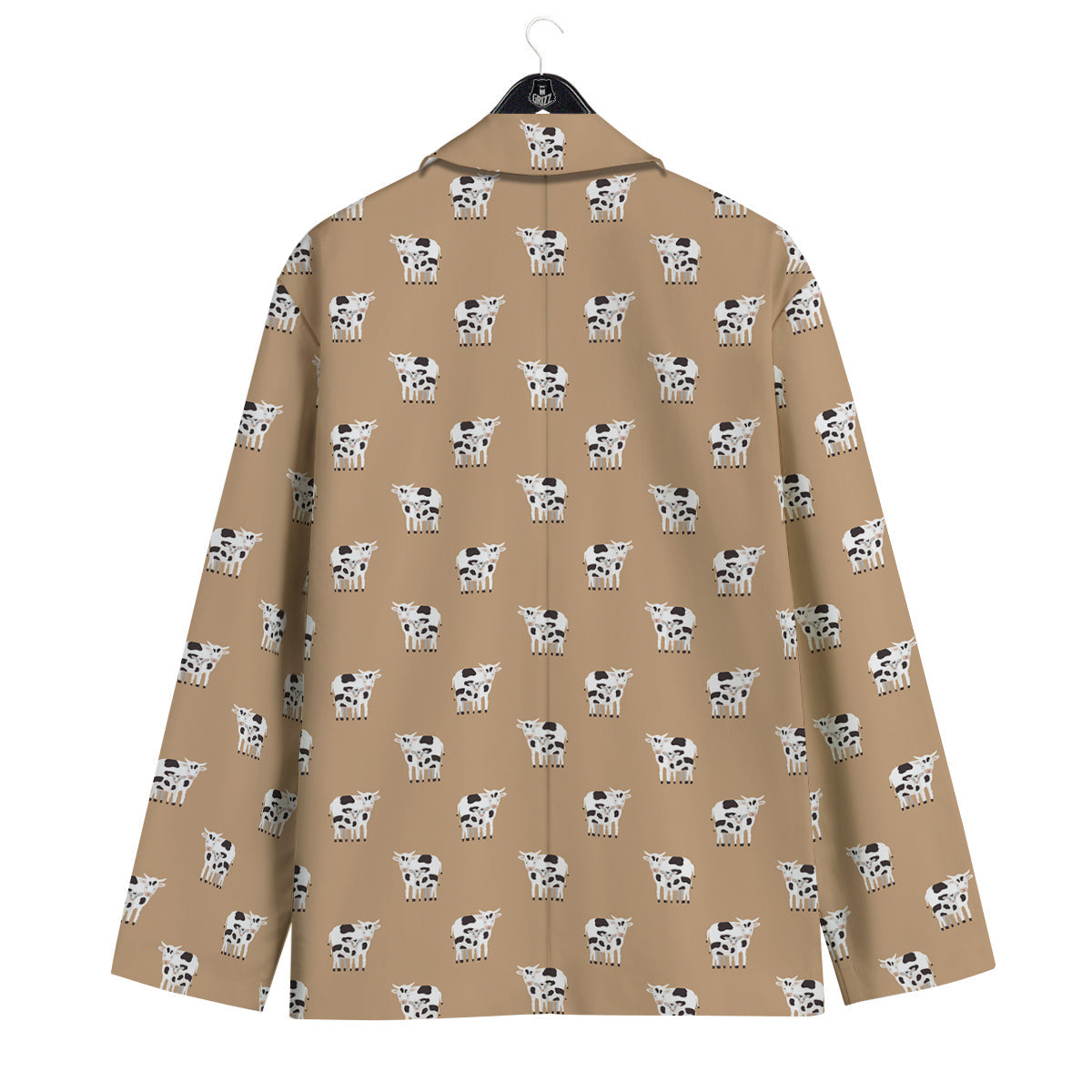 Cow Cute And Baby Cow Print Pattern Men's Sport Coat-grizzshop
