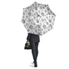 Cow Grey And White Print Pattern Umbrella-grizzshop