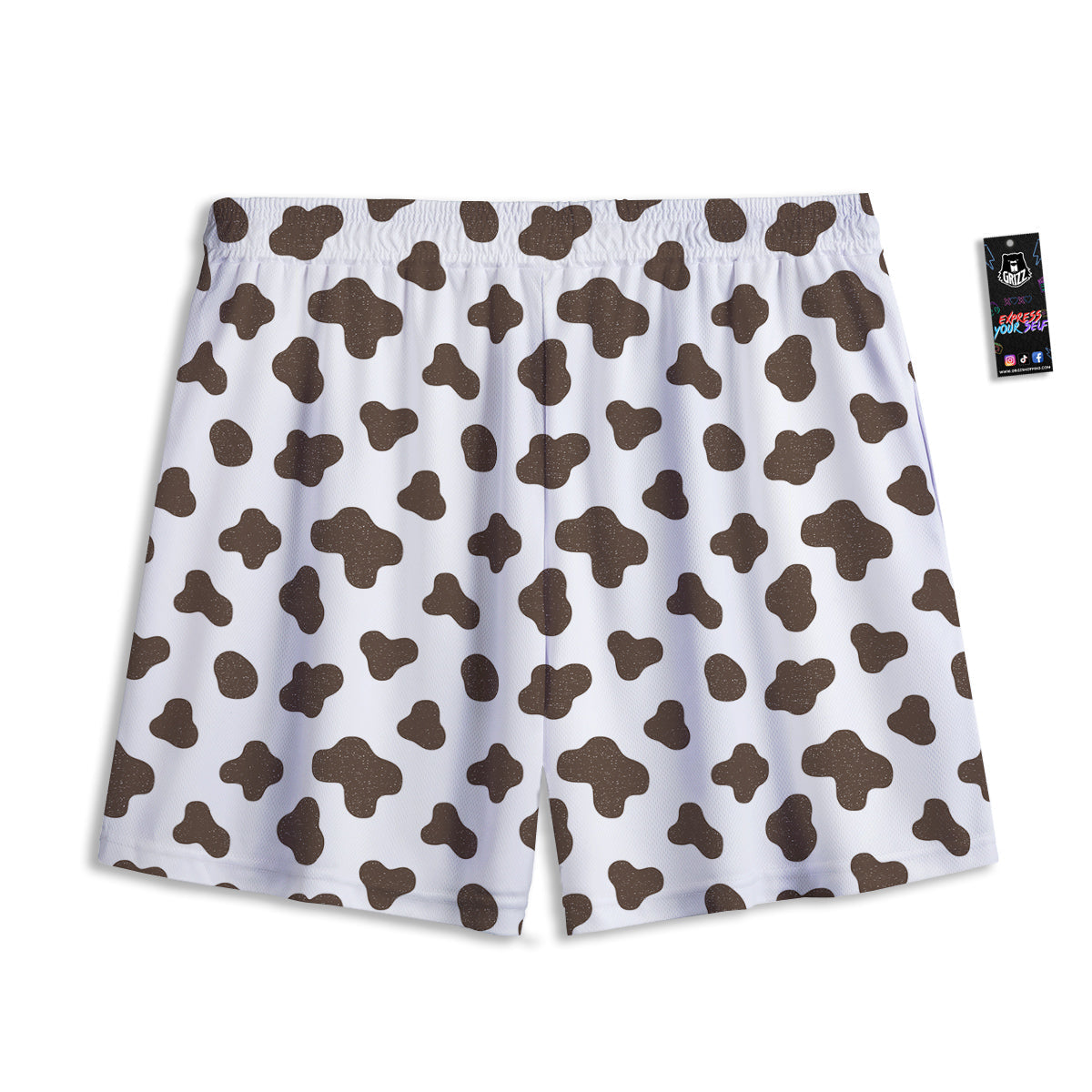 Dragons Ice And Fire Print Mesh Shorts