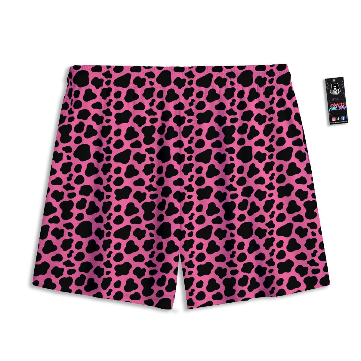 Ethnic Egyptian Print Pattern Mesh Shorts